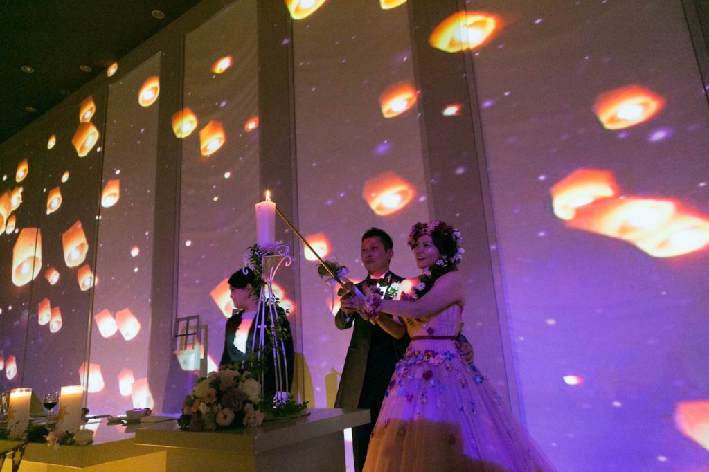 ウェディングレポート ラプンツェル ハイアット リージェンシー 大阪 公式 式場探しならワールドウェディング